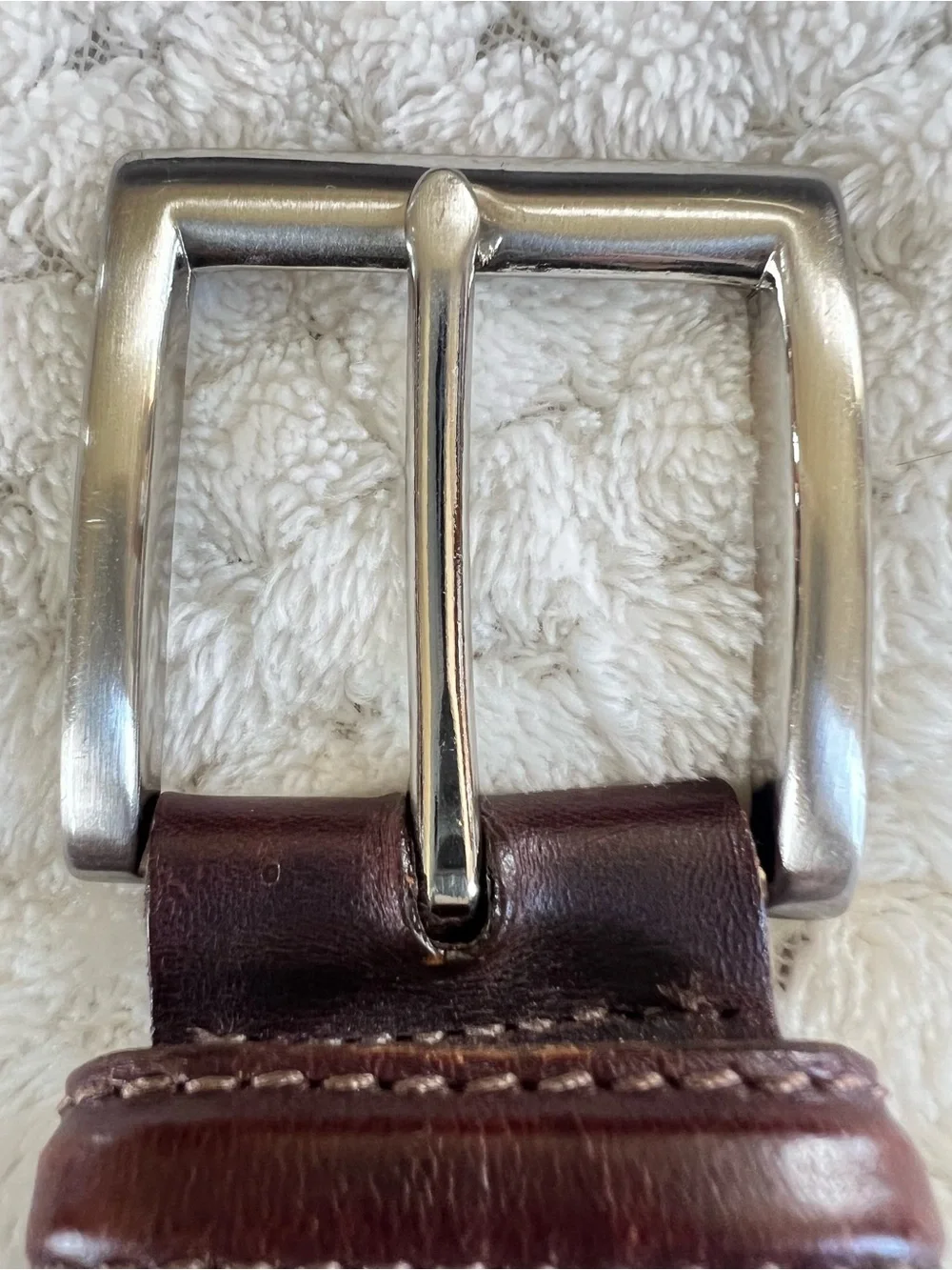 Vintage Dockers Heritage Leather Canvas Stretch Cord Casual 11DK03 Belt- SZ 36